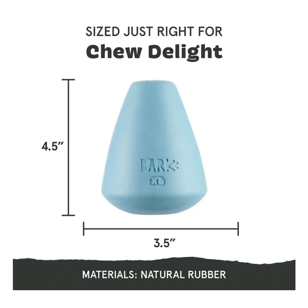 Bark Super Chewer Dog Toy Titan XL BARK Cone Dog Chew Toy, X-Large NWOT